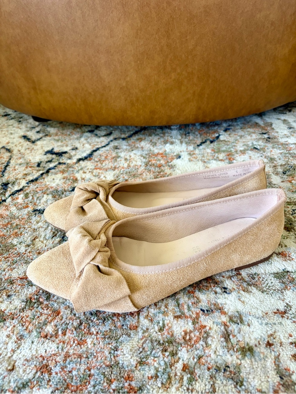 Avellini Shoes Flats Beige Genuine Leather Man Made Sole Made In Italy